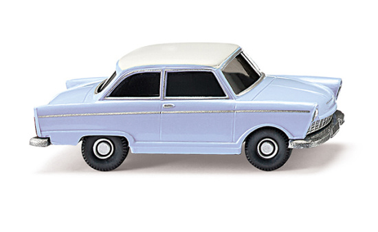 Wiking 012102 DKW Junior de Luxe - pastellblau mit weißem Dach 1:87