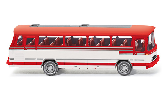 Wiking 070902 Reisebus (MB O 302) verkehrsrot 1:87