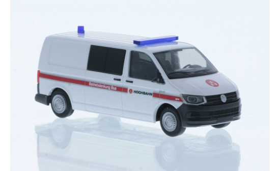 Rietze 53765 Volkswagen T6 Hamburger Hochbahn Betriebslenkung Bus, 1:87 1:87