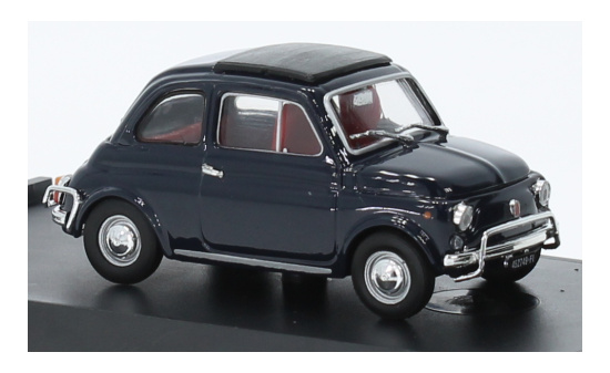 Brumm R465-08 Fiat 500 L, dunkelblau, 1968 1:43