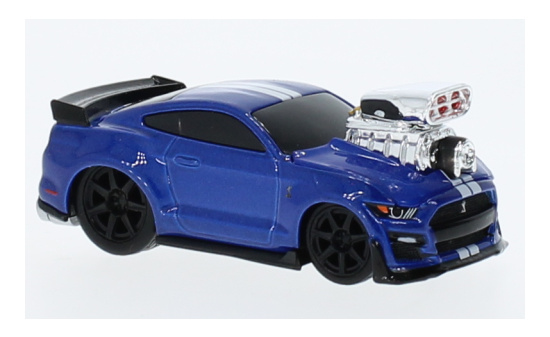 Maisto 15526-15576 Ford Mustang Shelby GT 500, metallic-blau, 2020 1:64