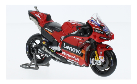 Maisto 36391M Ducati Desmosedici GP22, No.43, Lenovo Team, MotoGP, J.Miller, 2022 1:18