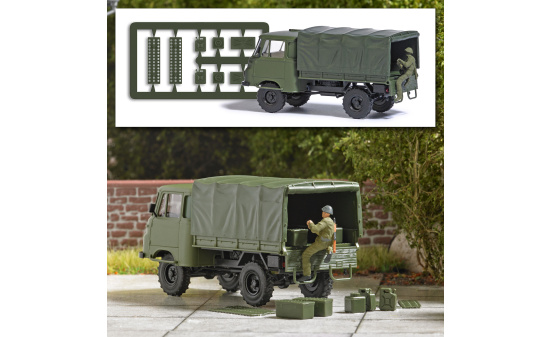 Busch 1935 Robur mit NVA-Soldat 1:87