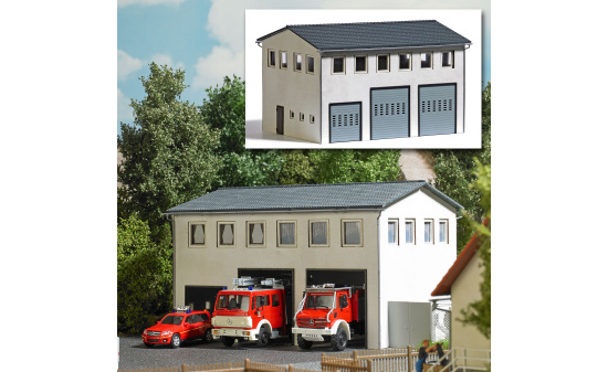 Busch 1962 Zweckbau 70er Jahre - Vorbestellung 1:87