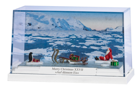 Busch 7629 Diorama: Merry XMAS XXVII 1:87