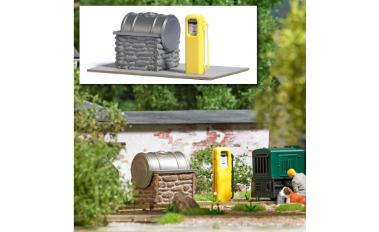 Busch 12377 Diesel-Tankstelle* - Vorbestellung 1:87