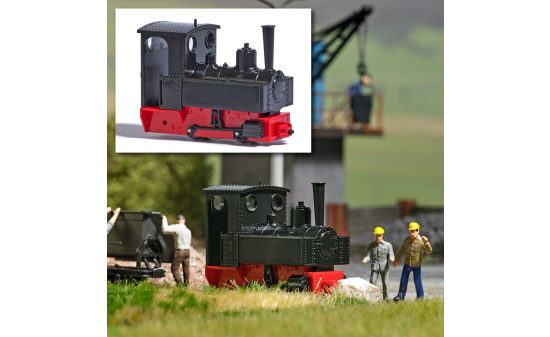 Busch 12403 Dampflok Decauville Typ 3* - Vorbestellung 1:87