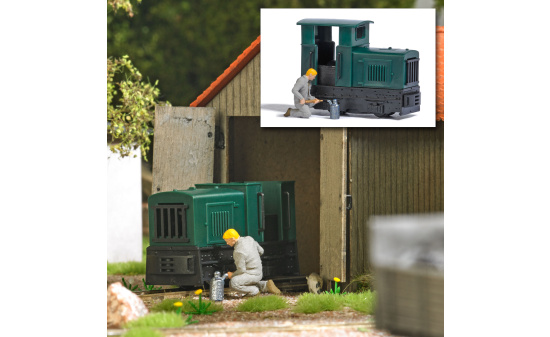 Busch 12454 A-Set: Lok ölen* - Vorbestellung 1:87