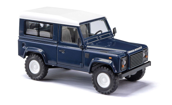 Busch 54300 Land Rover Def.90 blau 1:87