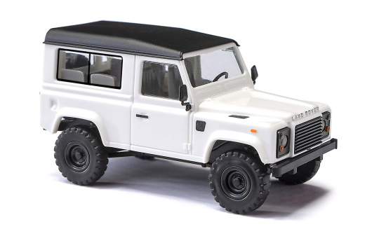 Busch 54301 Land Rover Def.90 weiß 1:87