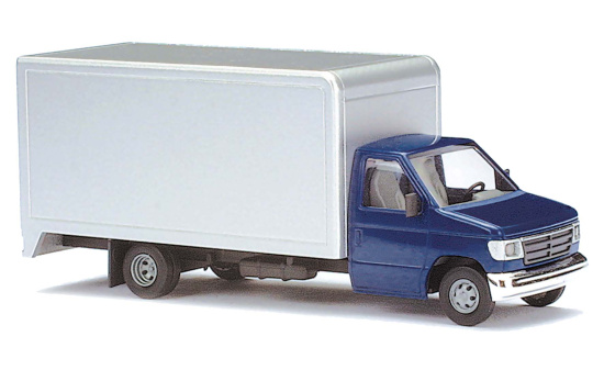 Busch 89116 Ford E 350 KW Blau/Lichtgrau - Vorbestellung 1:87