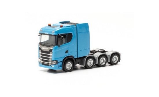 Herpa 315753-002 Scania CS 20 ND Schwerlastzugmaschine, hellblau 1:87