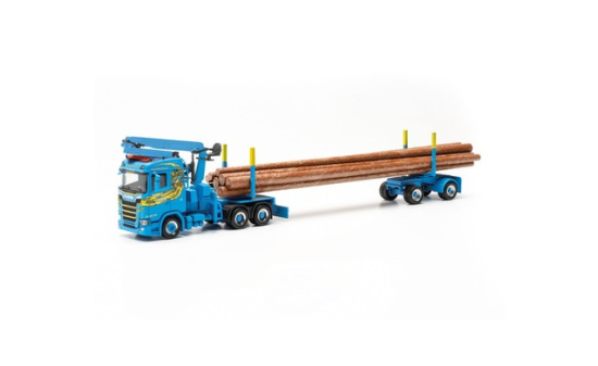 Herpa 317030 Scania CS 20 ND Langholztransporter 