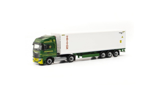 Herpa 317146 Iveco S-Way LNG Container-Sattelzug 