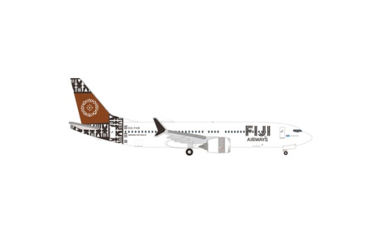 Herpa 537117 Fiji 737 Max 8 - DQ-FAB 