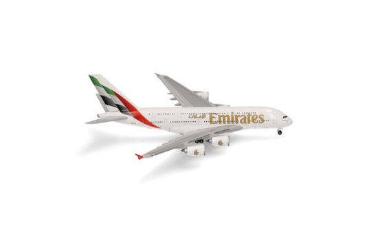 Herpa 537193 Emirates Airbus A380 - new Colors - A6-EOG 1:500