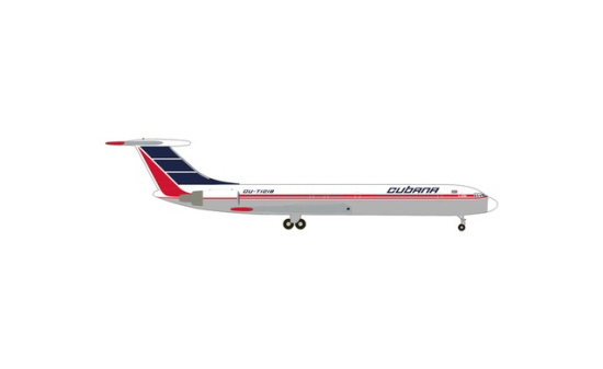 Herpa 537315 Cubana de Aviación Ilyushin IL-62M - CU-T1218 1:500