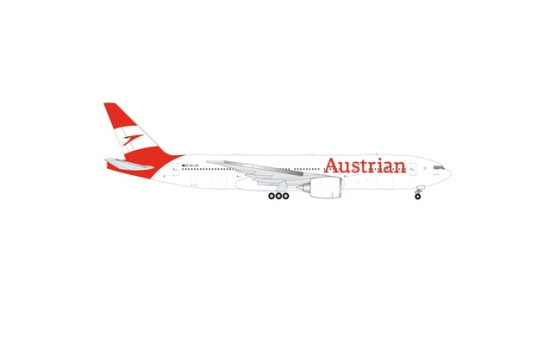 Herpa 537339 Austrian Airlines Boeing 777-200 - OE-LPA 