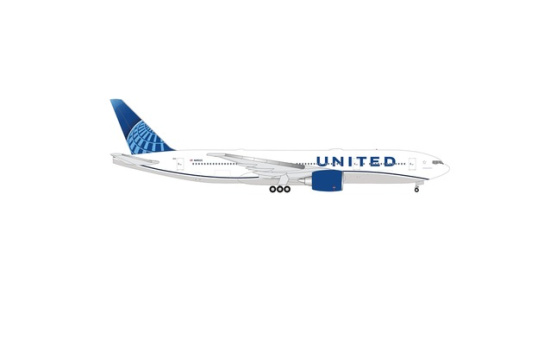 Herpa 537353 United Airlines Boeing 777-200 - N69020 - Vorbestellung 1:500