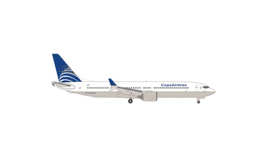 Herpa 537469 Copa Airlines Boeing 737 Max 9 - HP-9916CMP 1:500