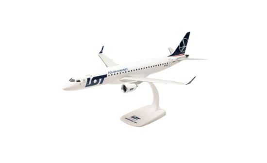 Herpa 613989 LOT Polish Airlines Embraer E195 - SP-LND 1:100