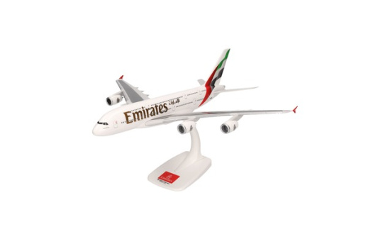 Herpa 614054 Emirates Airbus A380 - new 2023 Colors - A6-EOE 1:250