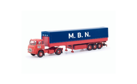 Herpa 87MBS026192 Scania LB 76 Planen-Sattelzug 