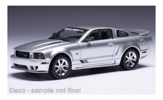 IXO CLC535N22 Ford Mustang Saleen S281, metallic-grau, 2005 1:43