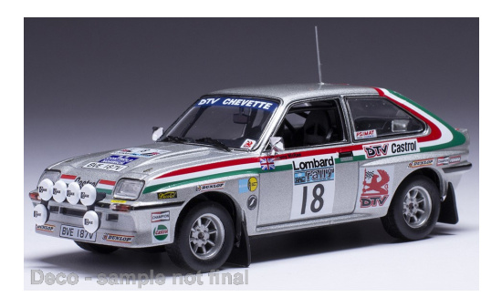 IXO RAC433B22 Vauxhall Chevette 2300 HSR, No.18, Rallye WM, RAC Rally, J.McRae/C.Nicholson, 1980 1:43