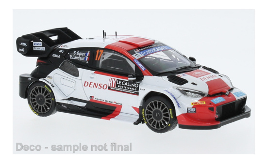 IXO RAM89722 Toyota GR Yaris Rally1 Hybrid, No.17, Rallye WM, Rallye Monte Carlo, S.Ogier/V.Landais, 2023 1:43