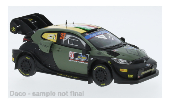 IXO RAM89622 Toyota GR Yaris Rally1 Hybrid, No.37, Rallye WM, Rally Schweden, L.Bertelli/S.Scattolin, 2023 1:43