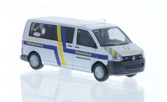 Rietze 53655 Volkswagen T5 ´10 ELW Rettungsdrohnen, 1:87 1:87