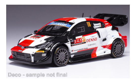 IXO RAM87622 Toyota Yaris Rally 1, No.18, WRC, Rally Ypern, T.Katsuta/A.Johnston, 2022 - Vorbestellung 1:43