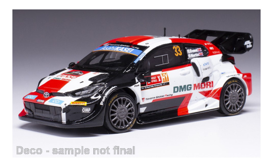 IXO RAM87322 Toyota Yaris Rally 1, No.33, WRC, Rally Ypern, A.Evans/S.Martin, 2022 - Vorbestellung 1:43