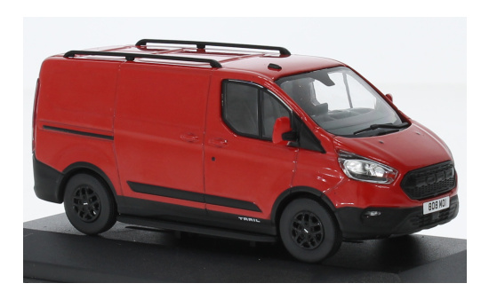 Vanguards VA15102 Ford Transit Custom Trail, rot, RHD 1:43