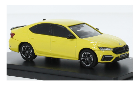 Abrex 143ABZ-037GE Skoda Octavia IV RS, gelb, 2020 1:43