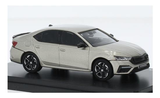 Abrex 143ABZ-037Y Skoda Octavia IV RS, metallic-hellbeige, 2020 1:43