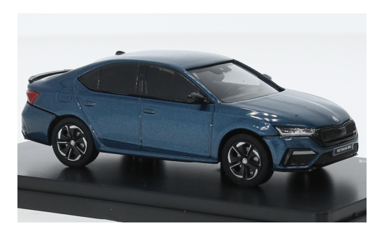 Abrex 143ABZ-037KP Skoda Octavia IV RS, metallic-blau, 2020 1:43