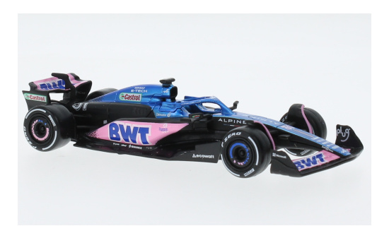 Bburago 18-38072O Alpine A523, No.31, BWT Alpine F1 Team, BWT, Formel 1, E.Ocon, 2023 1:43