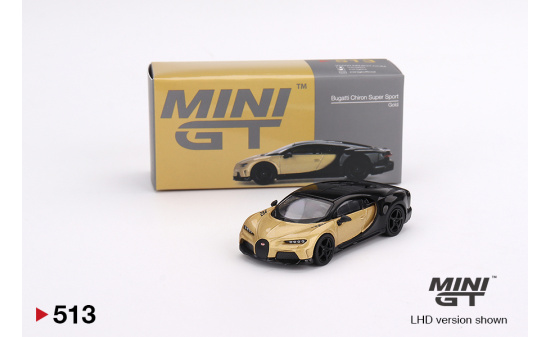 Mini GT MGT00513 Bugatti Chiron Super Sport Gold 1:64