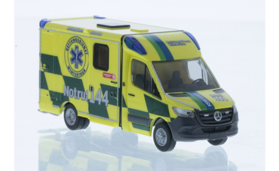 Rietze 76168 System Strobel RTW ´18 Kantonsspittal Winterthur (CH), 1:87 1:87