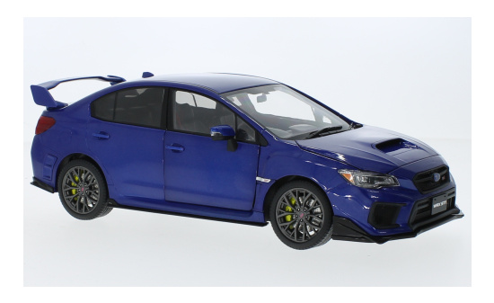 Sun Star SUN5555 Subaru WRX STI (S207) - blau (Metallic) 1:18