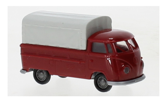 Brekina BRE32984 VW T1b Pritsche - dunkelrot - Vorbestellung 1:87