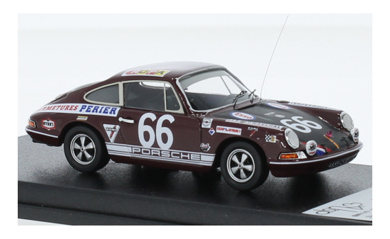 Trofeu DSN-134 Porsche 911 T, No.66, 24h Le Mans, J.Egreteaud/R.Lopez, 1969 1:43