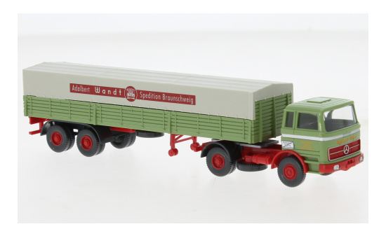 Wiking 253055 Set Edition Gerhardt Wandt Nr. 9, MB 1620 Pritschensattelzug 1:87