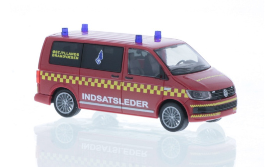 Rietze 53902 Volkswagen T6 Ostjyllands Brandvaesen (DK), 1:87 1:87