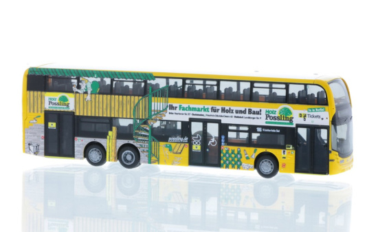 Rietze 78013 Alexander Dennis Enviro500 BVG - Holz Possling, 1:87 1:87