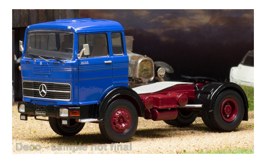 IXO TR17522 Mercedes LPS 1632, blau, 1970 1:43