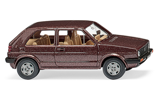 Wiking 004504 VW Golf II - umbrabraun-met. 1:87