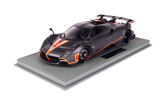 BBR P18192F Pagani Imola 2020  - Matt carbon fiber black 1:18